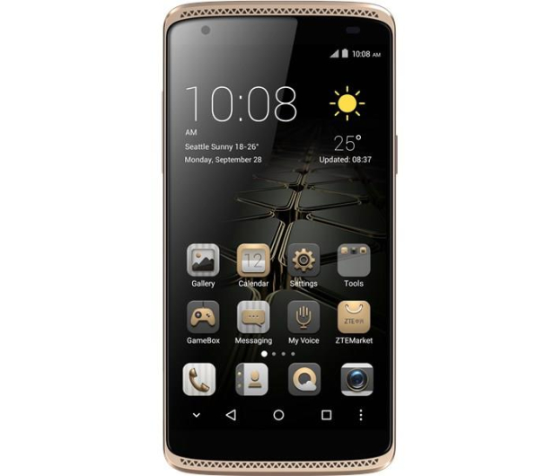 ZTE AXON mini Dual SIM LTE złoty - 307348 - zdjęcie